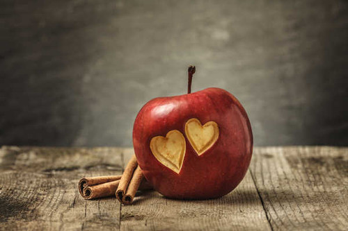 Jual Poster Apples Valentine's Day Heart 1Z