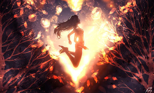 Poster Girl Heart Anime Original APCA