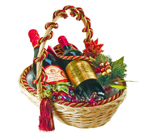 Jual Poster Christmas Wine Wicker 1Z