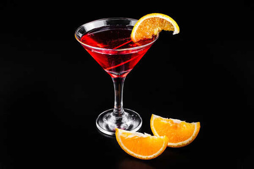 Jual Poster Cocktail Alcoholic drink Orange fruit Black 1Z