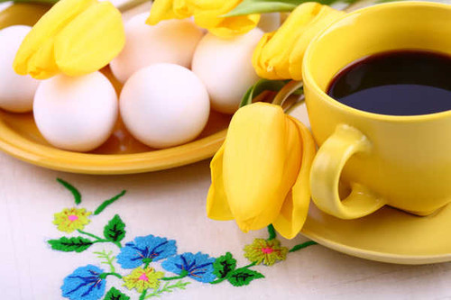 Jual Poster Coffee Eggs Cup 1Z