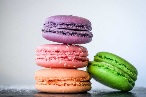Jual Poster Cookies Closeup Macro 4 Macaron 1Z Jual Poster Cookies Closeup Macro 4 Macaron 1Z
