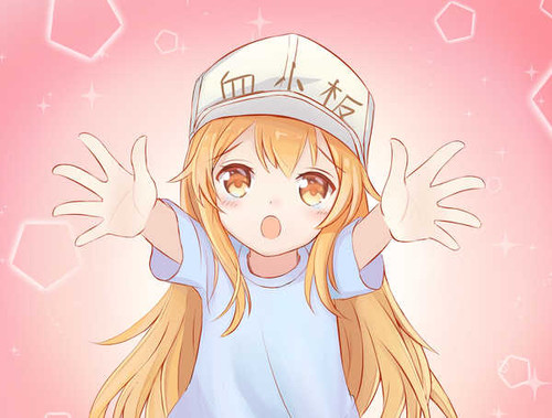 Poster Girl Platelet (Cells at Work!) Anime Cells at Work! APC