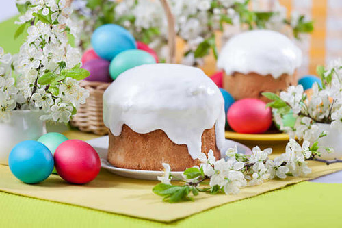 Jual Poster Easter Kulich Icing sugar 1Z 002