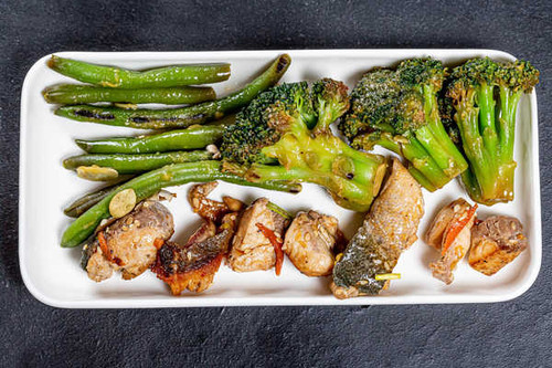 Jual Poster Fish Food Vegetables Broccoli Asparagus 1Z