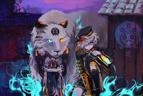 Poster Gokotai (Touken Ranbu) Anime Touken Ranbu APC Poster Gokotai (Touken Ranbu) Anime Touken Ranbu APC