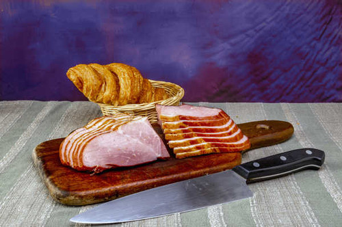 Jual Poster Ham Knife Croissant Cutting board Sliced food 1Z Jual Poster Ham Knife Croissant Cutting board Sliced food 1Z