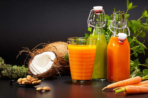 Jual Poster Juice Coconuts Carrots Nuts Bottle Highball glass 1Z Jual Poster Juice Coconuts Carrots Nuts Bottle Highball glass 1Z