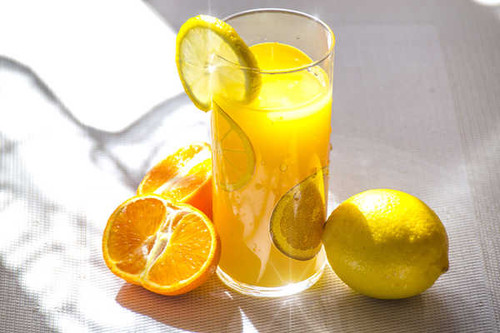 Jual Poster Juice Lemons Orange fruit Highball glass 1Z