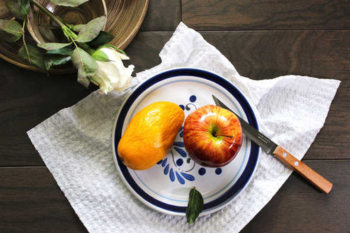 Jual Poster Knife Roses Mango Apples Plate 1Z