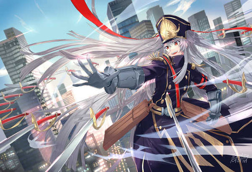 Poster Gunpuku no Himegimi Anime ReCreators APC007