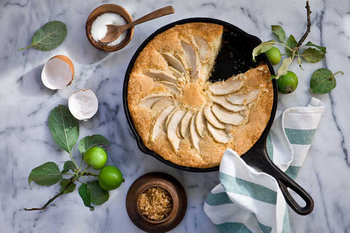 Jual Poster Pie Apples Anna Verdina Frying pan 1Z