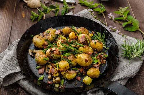 Jual Poster Potato Frying pan 1Z