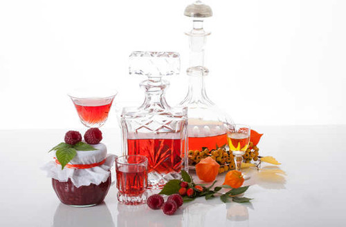 Jual Poster Powidl Raspberry Alcoholic drink Jar Shot glass 1Z