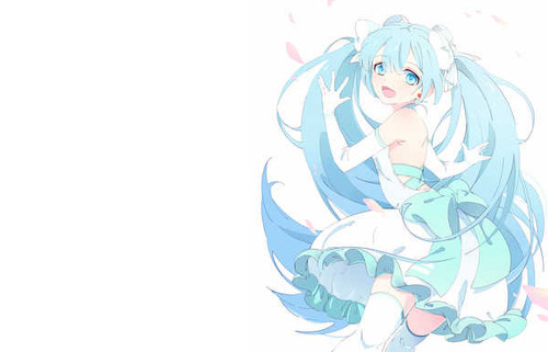 Poster Hatsune Miku Anime Vocaloid APC025A Poster Hatsune Miku Anime Vocaloid APC025A