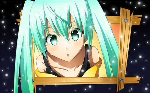 Poster Hatsune Miku Anime Vocaloid APC049A Poster Hatsune Miku Anime Vocaloid APC049A