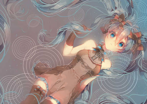 Poster Hatsune Miku Anime Vocaloid APC051A