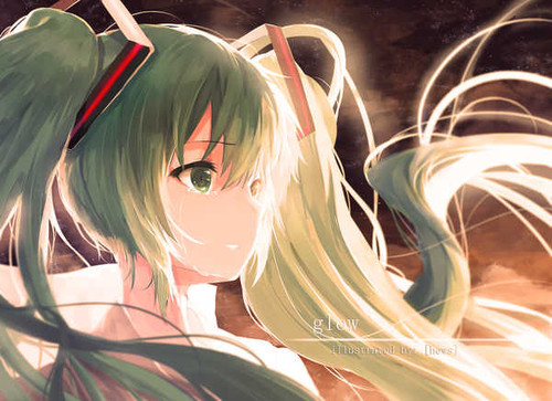 Poster Hatsune Miku Anime Vocaloid APC055A Poster Hatsune Miku Anime Vocaloid APC055A