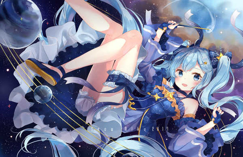 Poster Hatsune Miku Anime Vocaloid APC060A