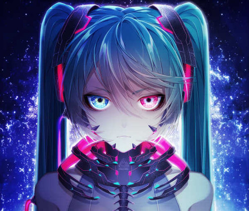 Poster Hatsune Miku Anime Vocaloid APC066A