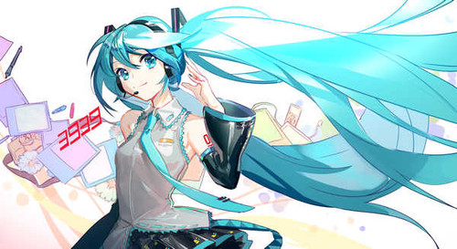 Poster Hatsune Miku Anime Vocaloid APC067A