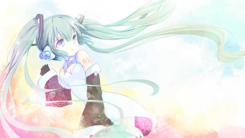 Poster Hatsune Miku Anime Vocaloid APC082