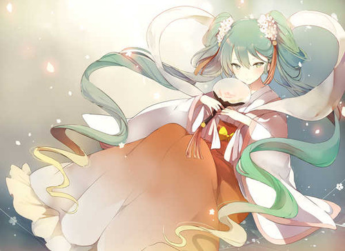 Poster Hatsune Miku Anime Vocaloid APC087A