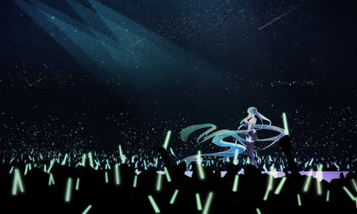 Poster Hatsune Miku Anime Vocaloid APC088