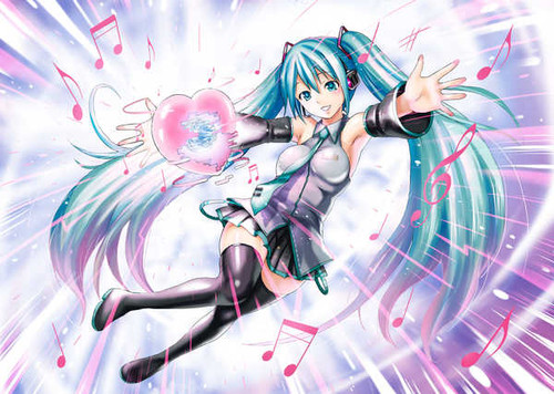 Poster Hatsune Miku Anime Vocaloid APC111