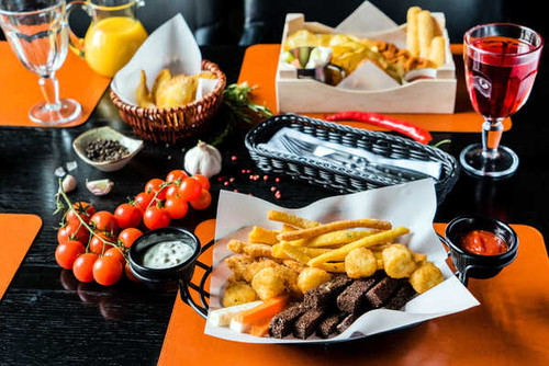 Jual Poster Table appointments Tomatoes Fast food Shot glass 1Z