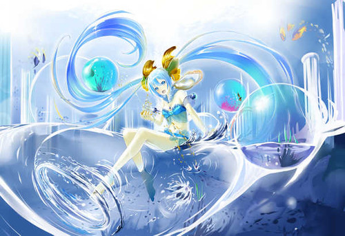Poster Hatsune Miku Anime Vocaloid APC123 Poster Hatsune Miku Anime Vocaloid APC123