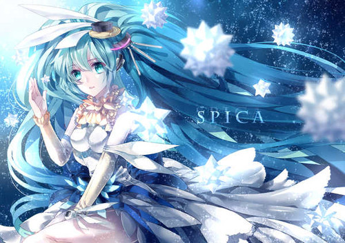 Poster Hatsune Miku Anime Vocaloid APC124 Poster Hatsune Miku Anime Vocaloid APC124