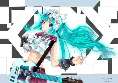 Poster Hatsune Miku Anime Vocaloid APC132