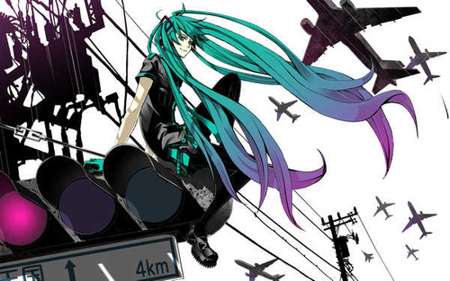 Poster Hatsune Miku Anime Vocaloid APC151 Poster Hatsune Miku Anime Vocaloid APC151