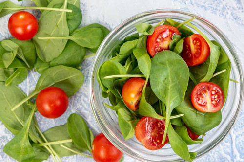 Jual Poster Tomatoes Spinach Plate Bowl 1Z Jual Poster Tomatoes Spinach Plate Bowl 1Z