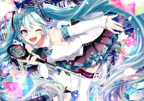 Poster Hatsune Miku Anime Vocaloid APC172