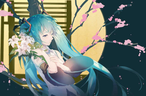 Poster Hatsune Miku Anime Vocaloid APC186