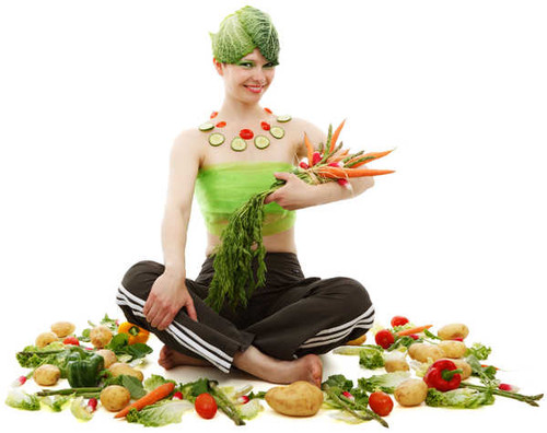 Jual Poster Vegetables Carrots Potato Lotus position Creative 1Z