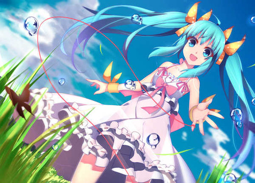Poster Hatsune Miku Anime Vocaloid APC187