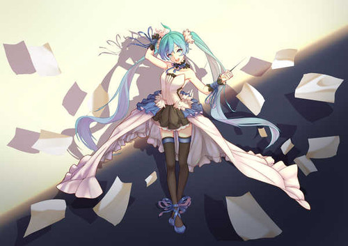 Poster Hatsune Miku Anime Vocaloid APC205