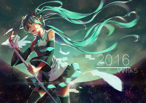 Poster Hatsune Miku Anime Vocaloid APC222