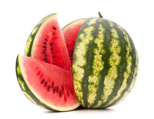 Jual Poster Watermelons Closeup White background 1Z 002