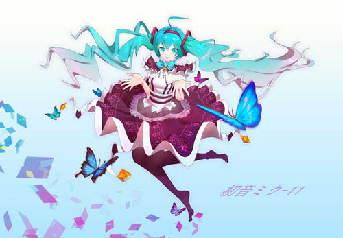 Poster Hatsune Miku Anime Vocaloid APC245