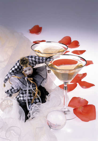 Jual Poster Wine Stemware Petals Doll 1Z