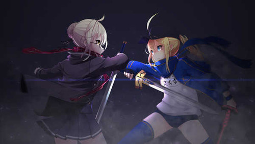 Poster Heroine X Saber (Fate Series) Fate Series Fate Grand Order APC Poster Heroine X Saber (Fate Series) Fate Series Fate Grand Order APC