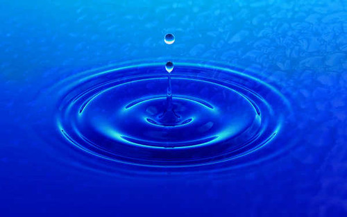 Jual Poster Blue Splash Water Water Drop Earth Water APC 001