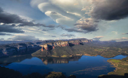 Jual Poster Canyon Cloud Lake Mountain Earth Landscape7 APC
