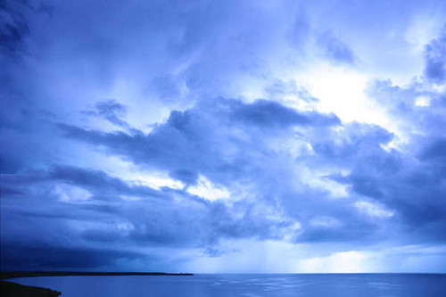 Jual Poster Cloud Coastline Horizon Nature Ocean Sky Earth Sky APC