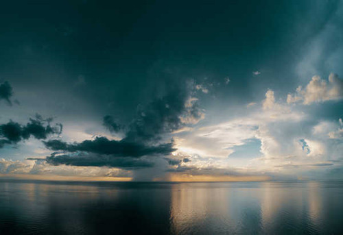 Jual Poster Cloud Horizon Nature Ocean Sky Earth Ocean APC 007