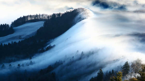 Jual Poster Cloud Mountain Earth Cloud APC 001